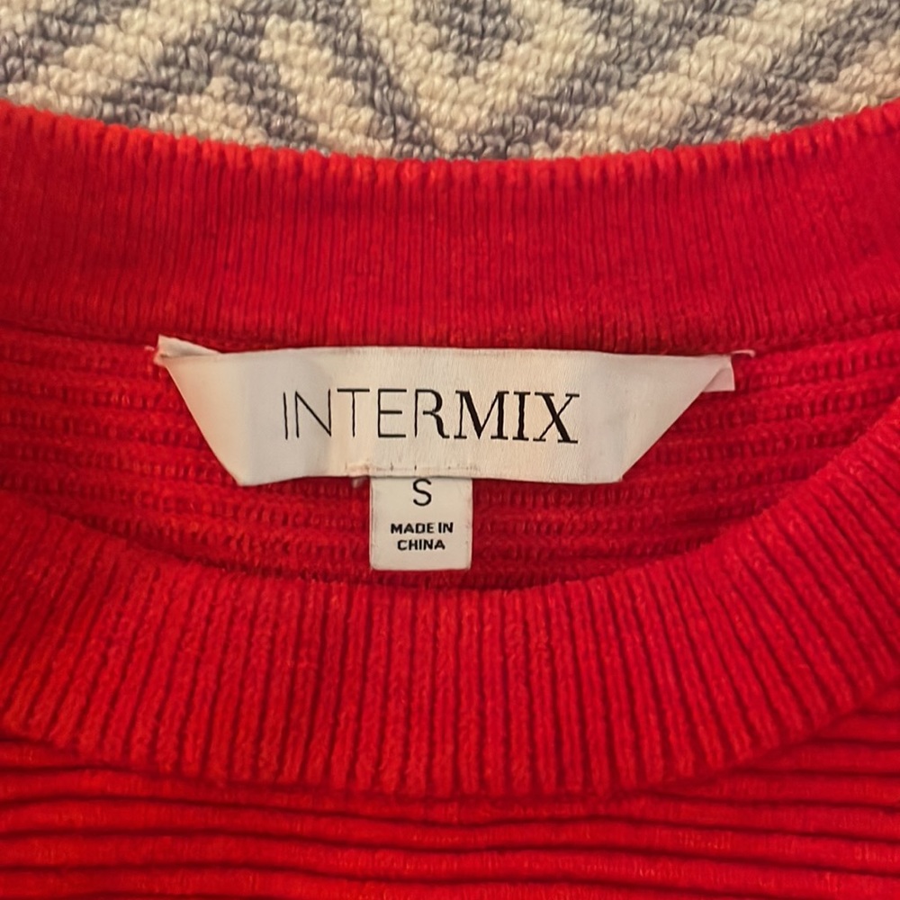 Cropped Intermix Sweater - Picture 2 of 4